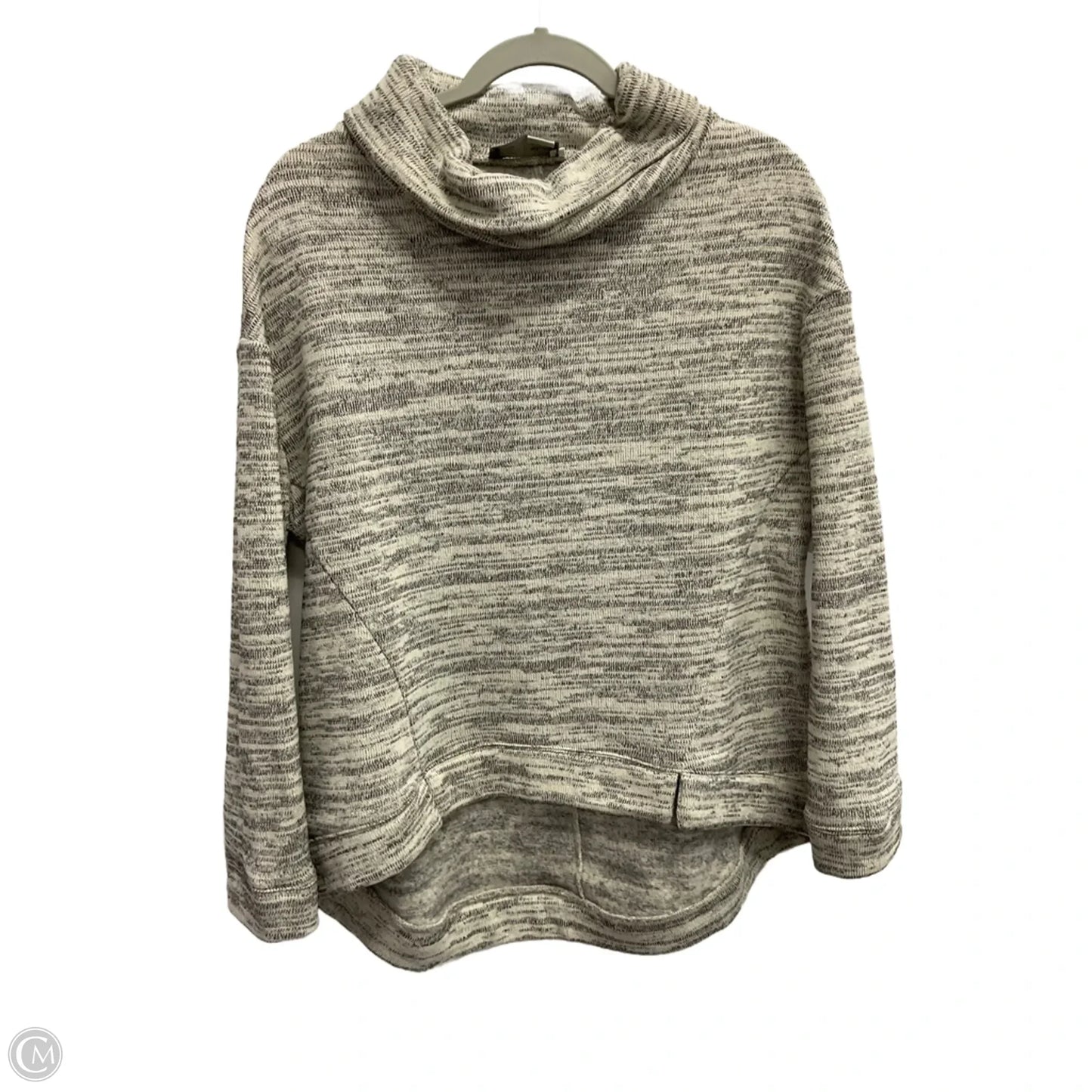 Sweatshirt Collar By Saturday/sunday In Grey, Size: S