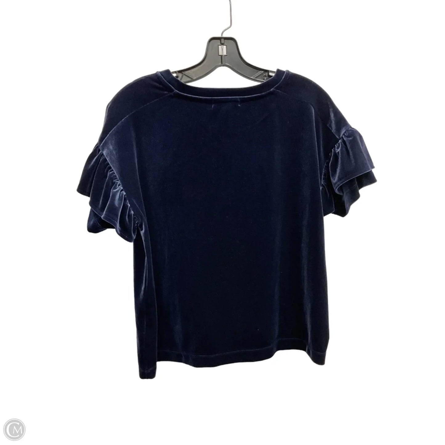 Top Short Sleeve By Madewell In Blue