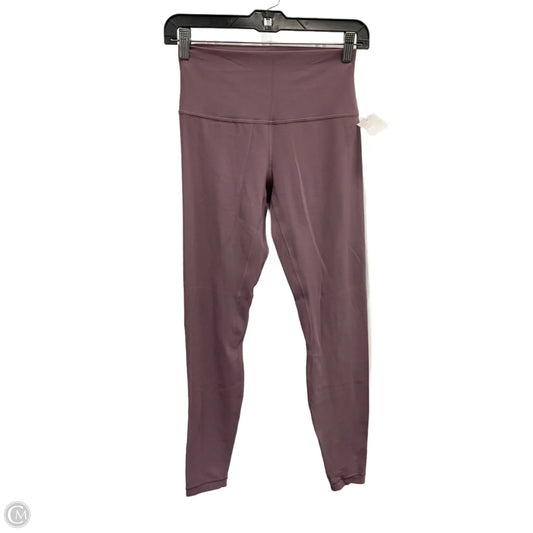 Athletic Leggings By Lululemon In Purple, Size: S