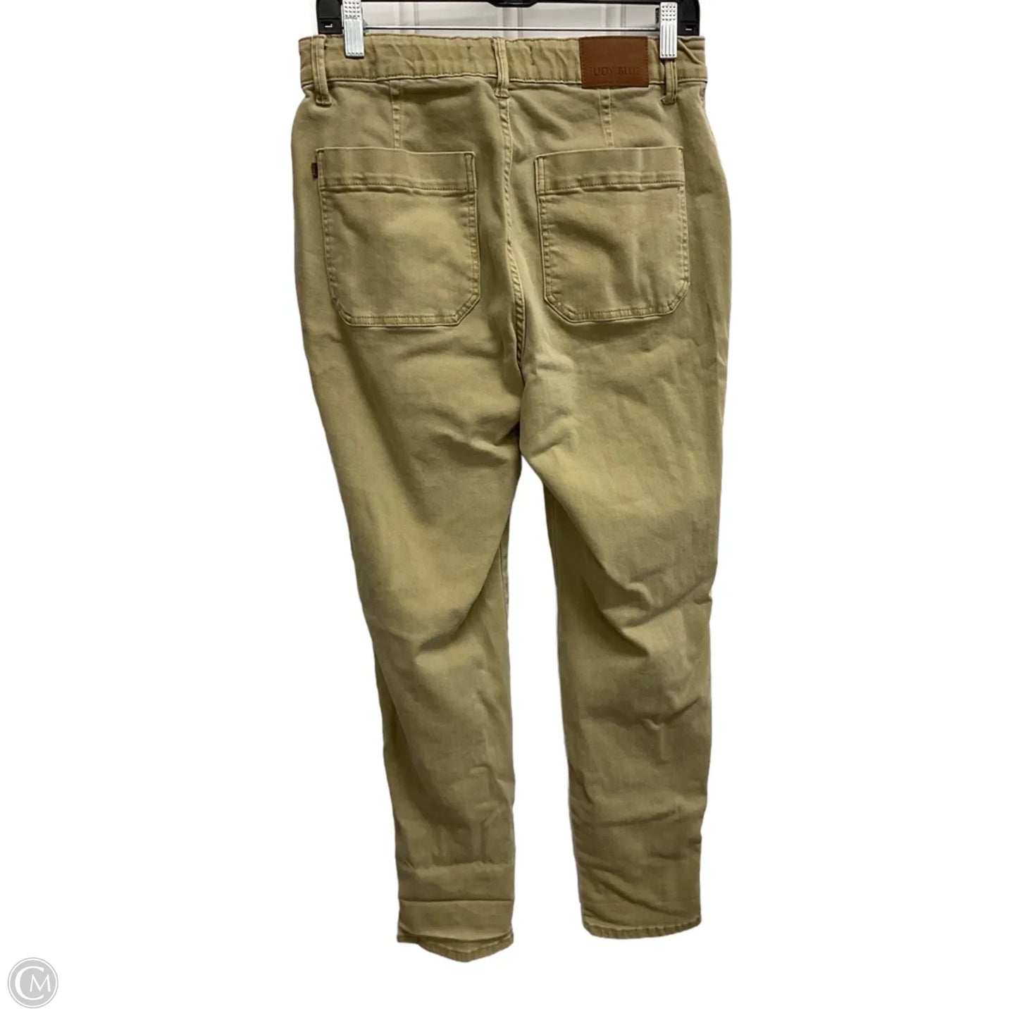 Jeans Straight By Judy Blue In Tan, Size: 10