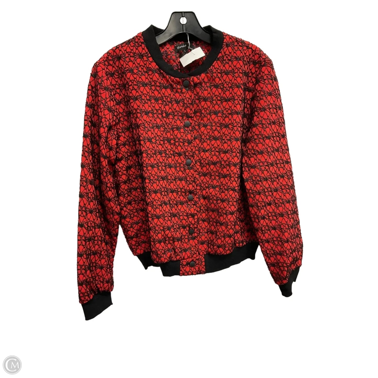 Jacket Other By Clothes Mentor In Red, Size: L