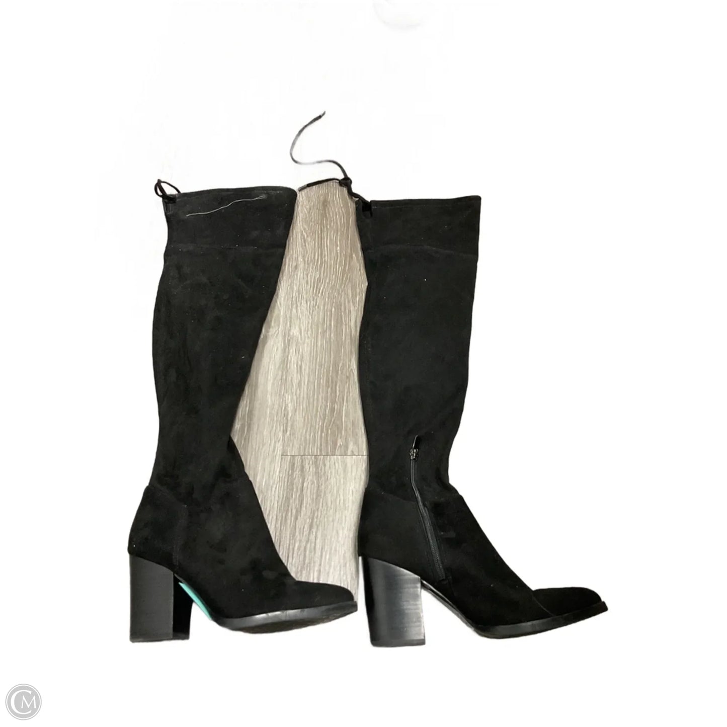 Boots Knee Heels By Marc Fisher In Black, Size: 7