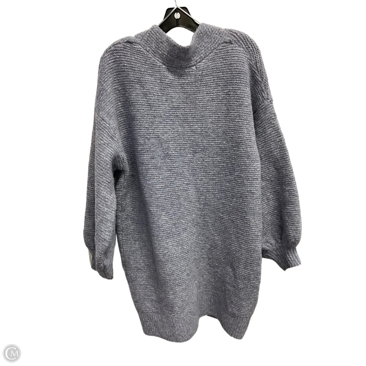 Sweater Cardigan By Hyfve In Blue, Size: L