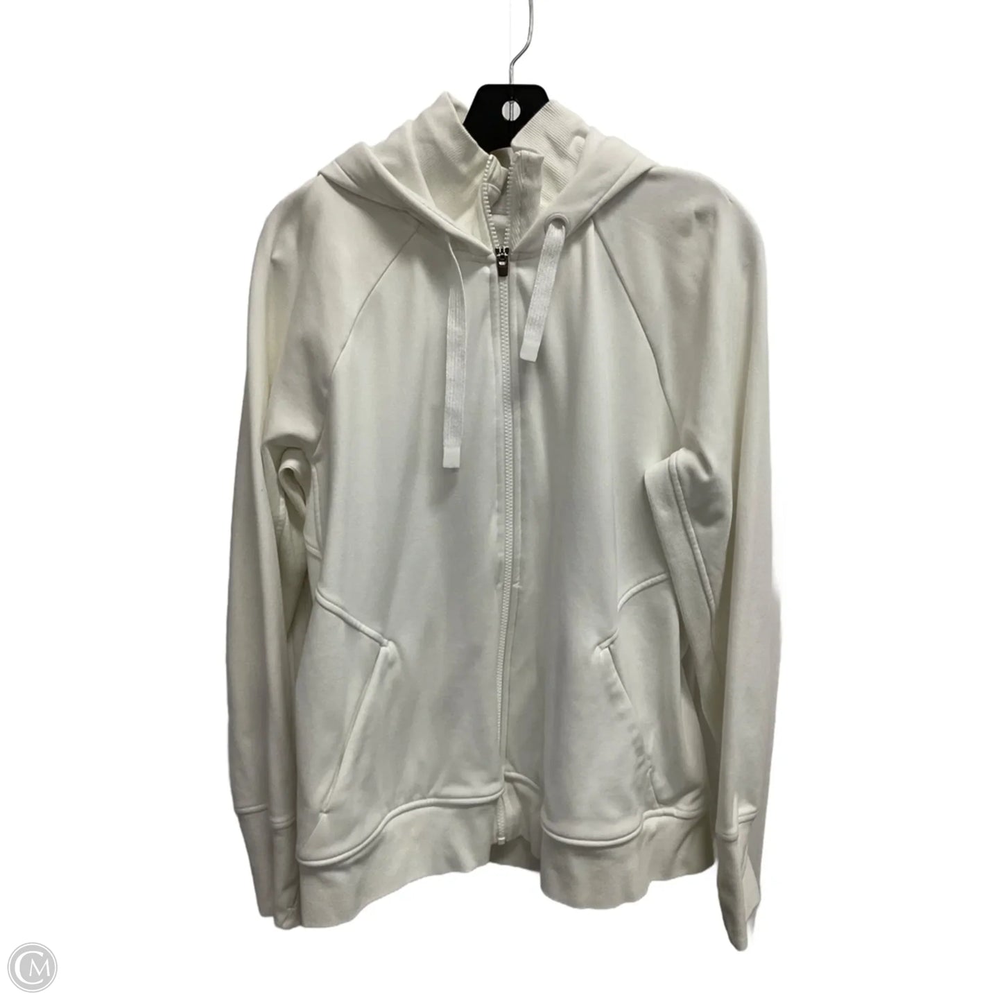 Athletic Sweatshirt Hoodie By Athleta In White, Size: Xl