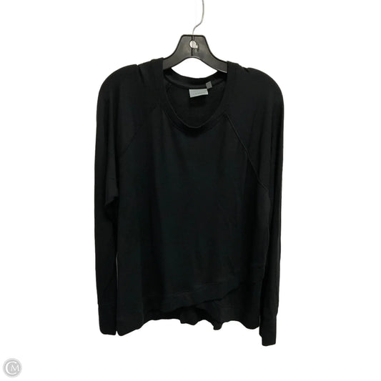 Athletic Sweatshirt Crewneck By Athleta In Black, Size: Xl
