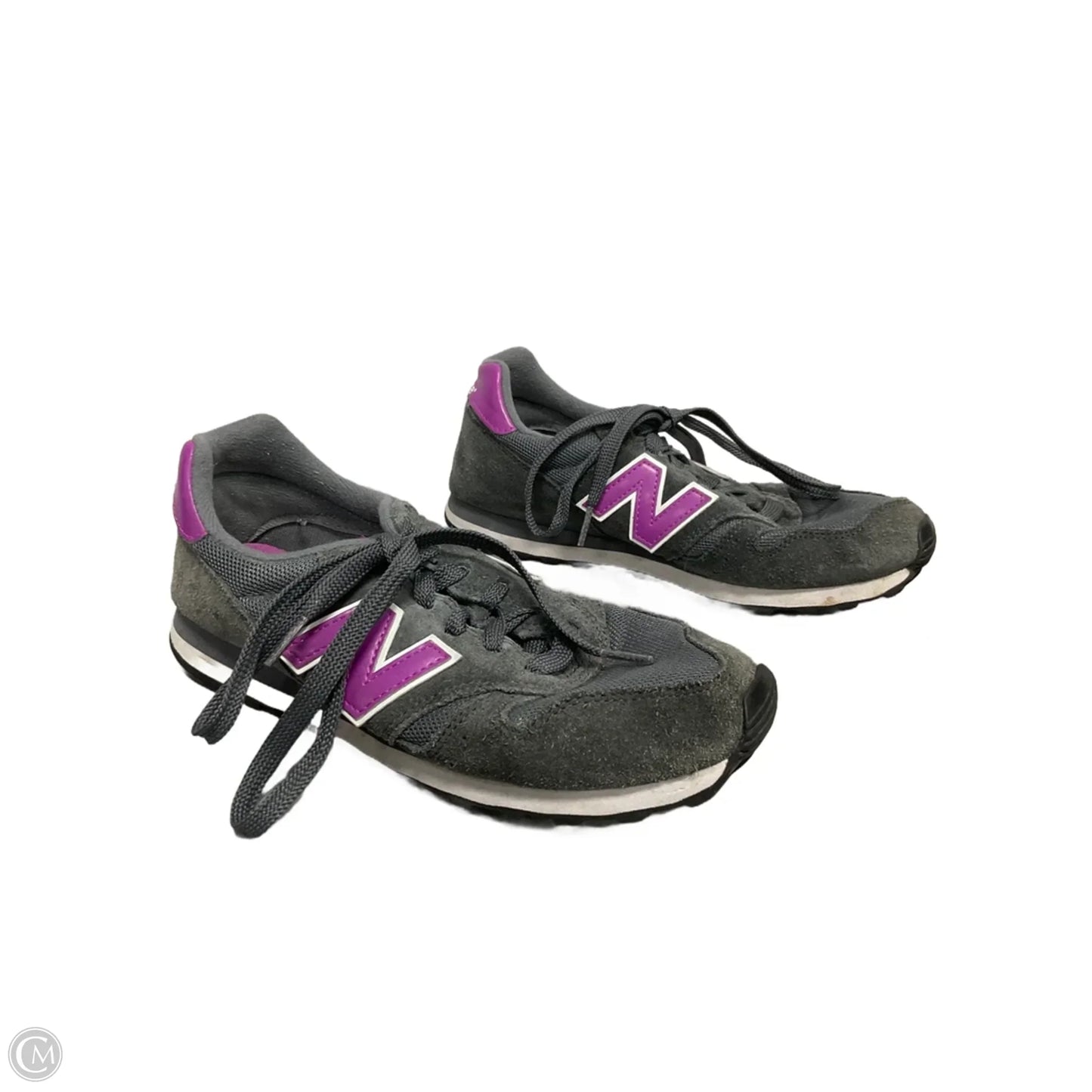 Shoes Sneakers By New Balance In Grey & Purple, Size: 7.5
