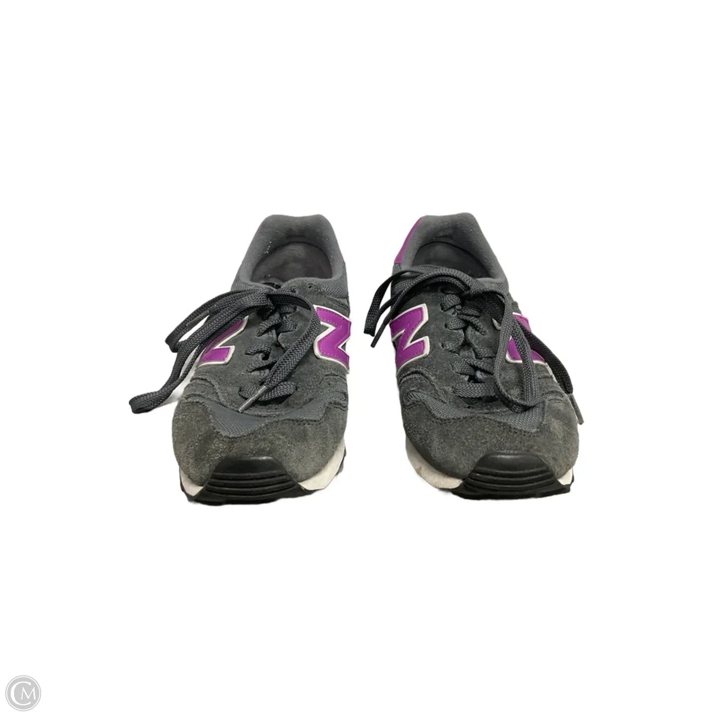 Shoes Sneakers By New Balance In Grey & Purple, Size: 7.5