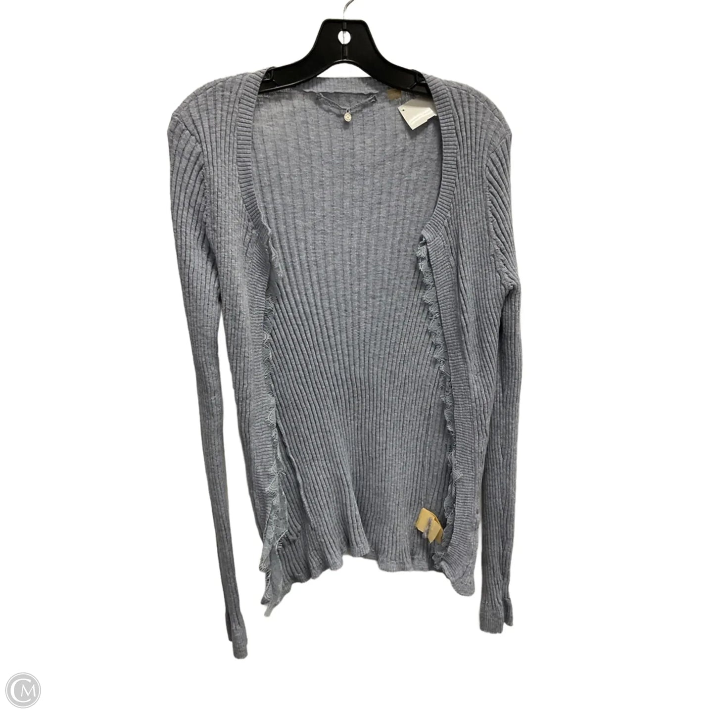 Cardigan By Knitted And Knotted In Blue, Size: M