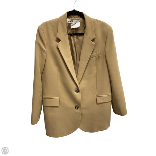 Blazer By Zara In Tan, Size: L