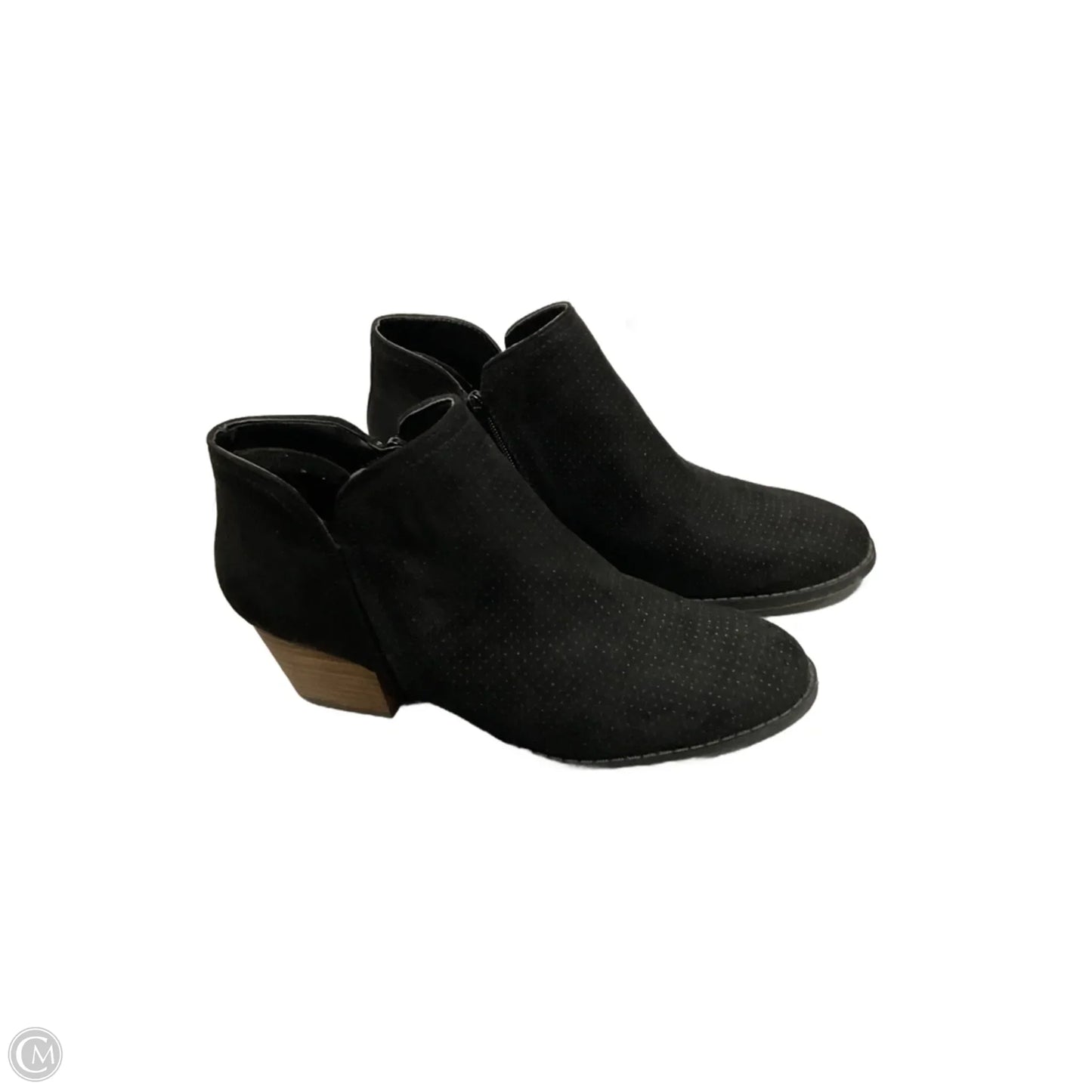 Boots Ankle Heels By Life Stride In Black, Size: 9.5