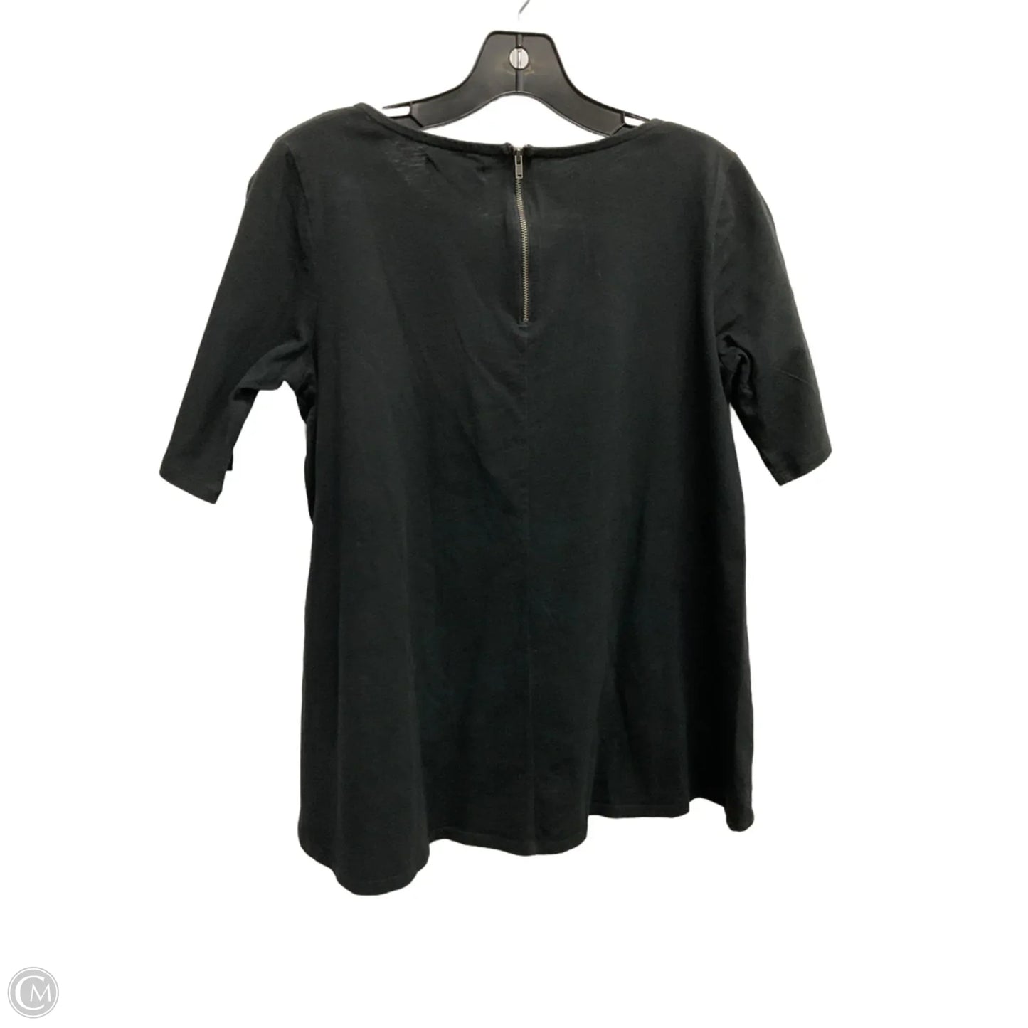 Top Short Sleeve By Madewell In Black, Size: S