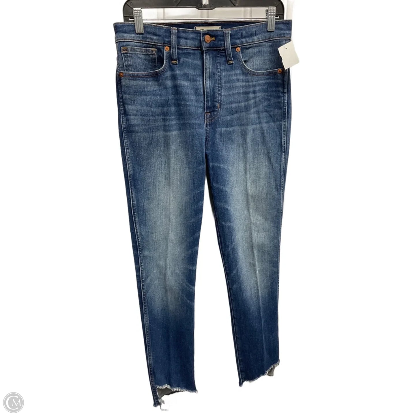 Jeans Skinny By Madewell In Blue Denim, Size: 8