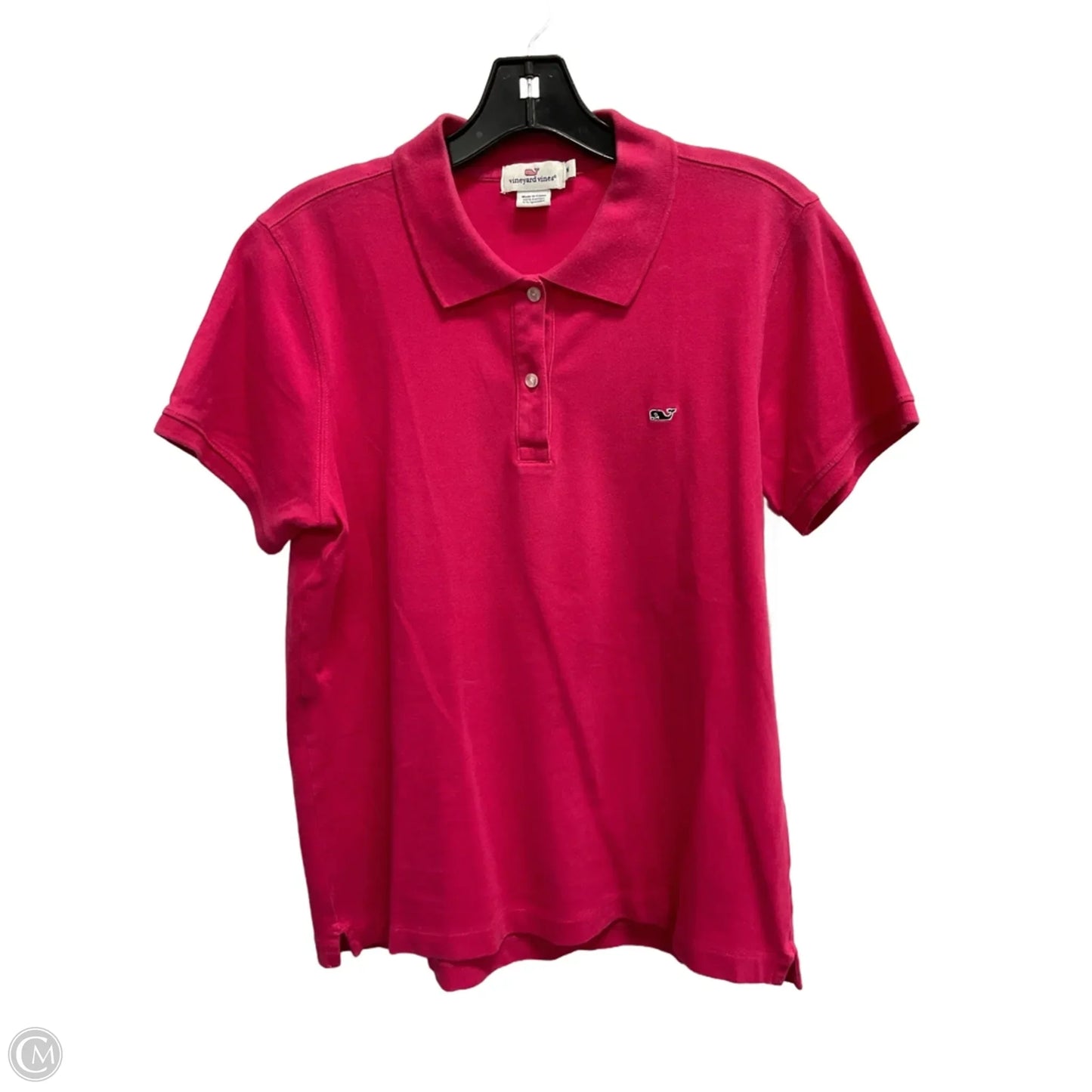 Top Short Sleeve By Vineyard Vines In Pink, Size: M