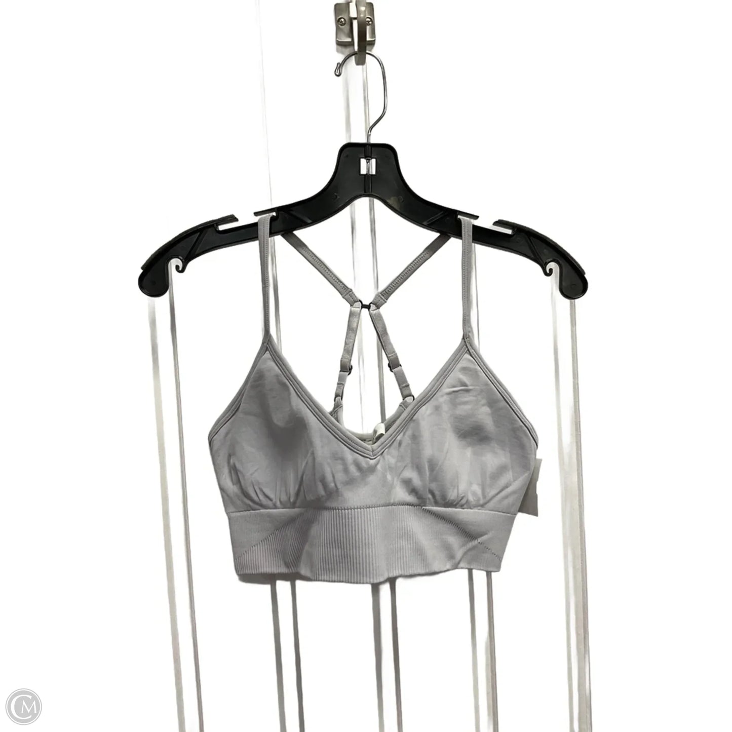 Athletic Bra By Lululemon In Grey, Size: L