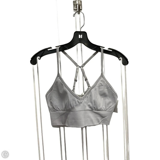 Athletic Bra By Lululemon In Grey, Size: L