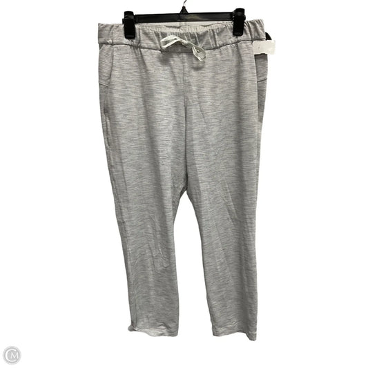 Athletic Pants By Lululemon In Grey, Size: M