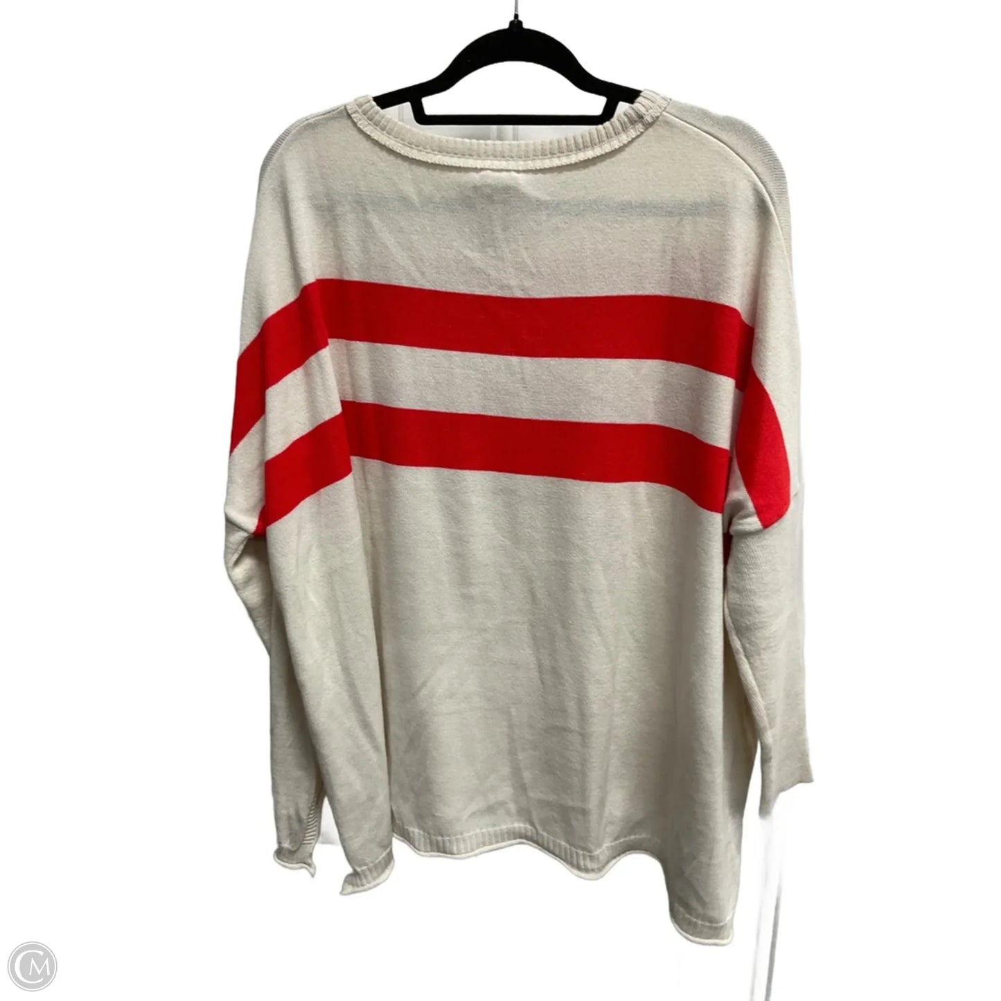 Sweater By Mer Sea In Striped Pattern, Size: Osfm