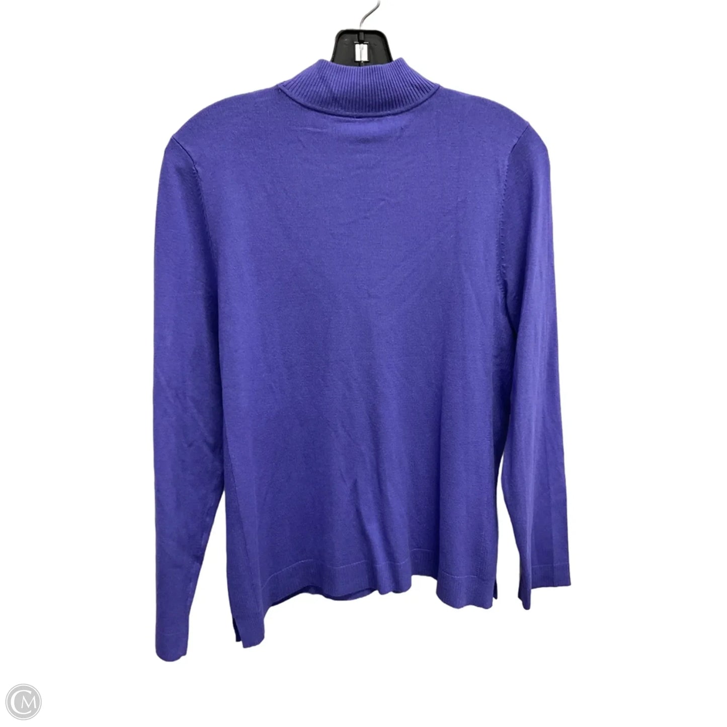 Sweater By Chicos In Blue, Size: M