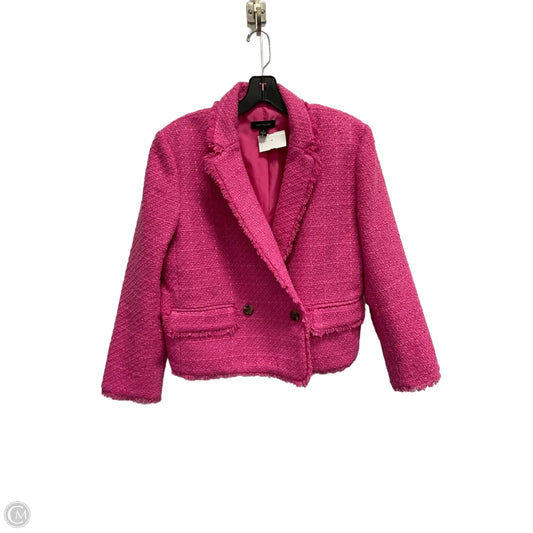 Blazer By Ann Taylor In Pink, Size: M