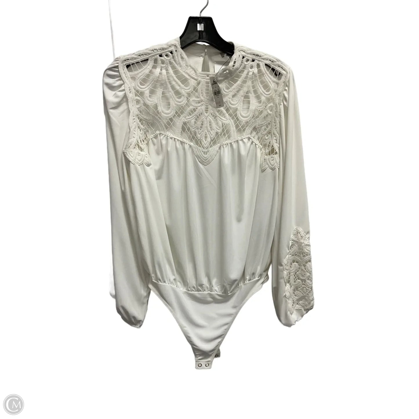 Bodysuit By Express In White, Size: M