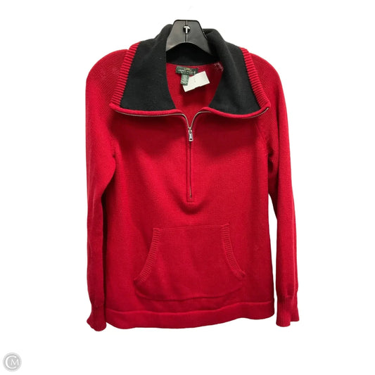 Sweater By Lauren By Ralph Lauren In Red, Size: M