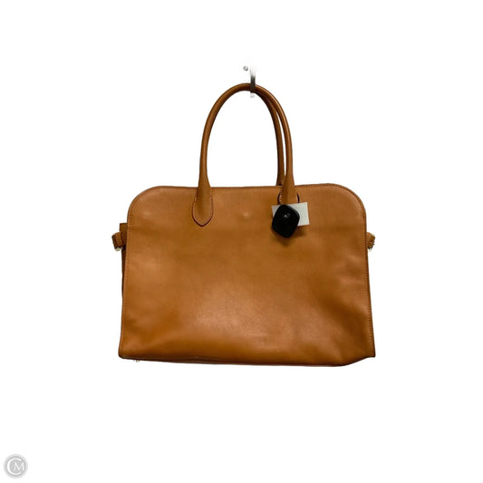 Tote Leather By Cma, Size: Large