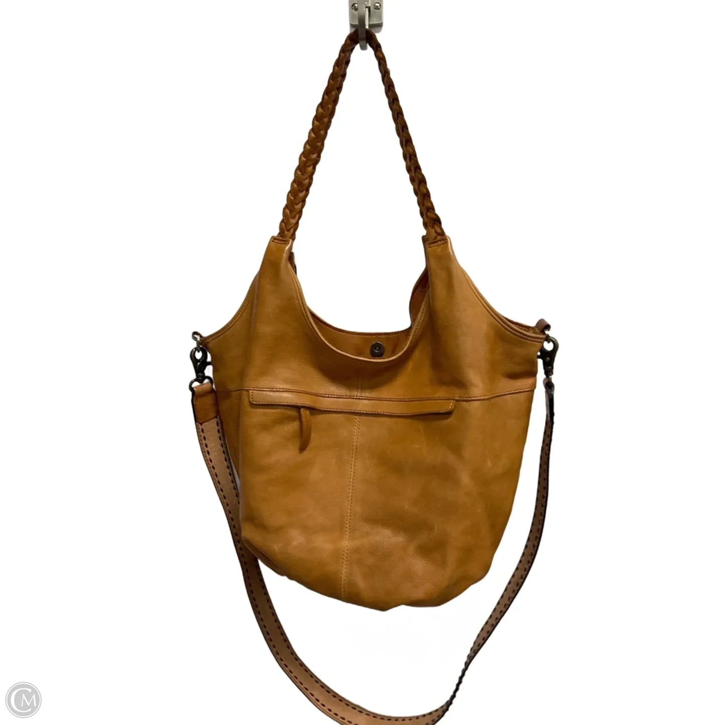 Tote Leather By Cma, Size: Large