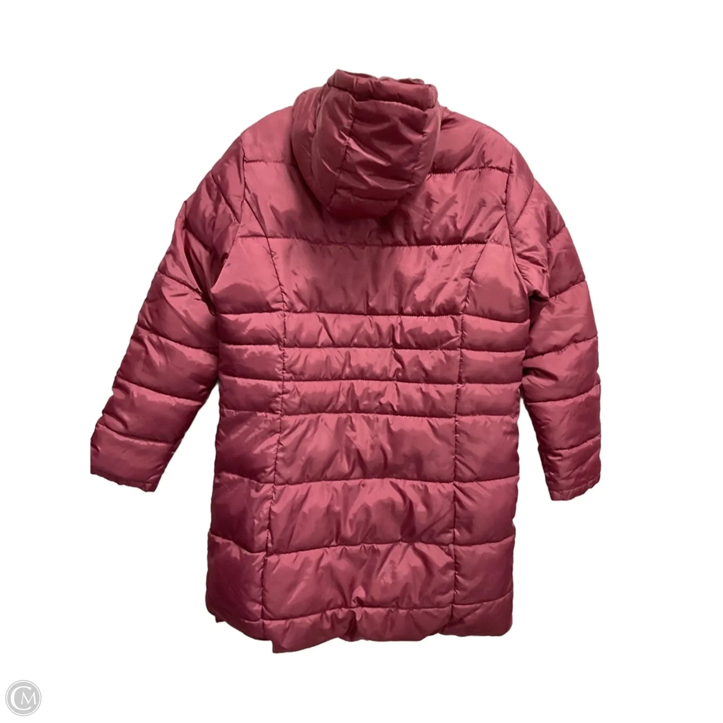 Coat Parka By Clothes Mentor In Pink, Size: L