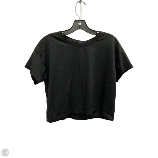 Top Short Sleeve By Lululemon In Black, Size: M