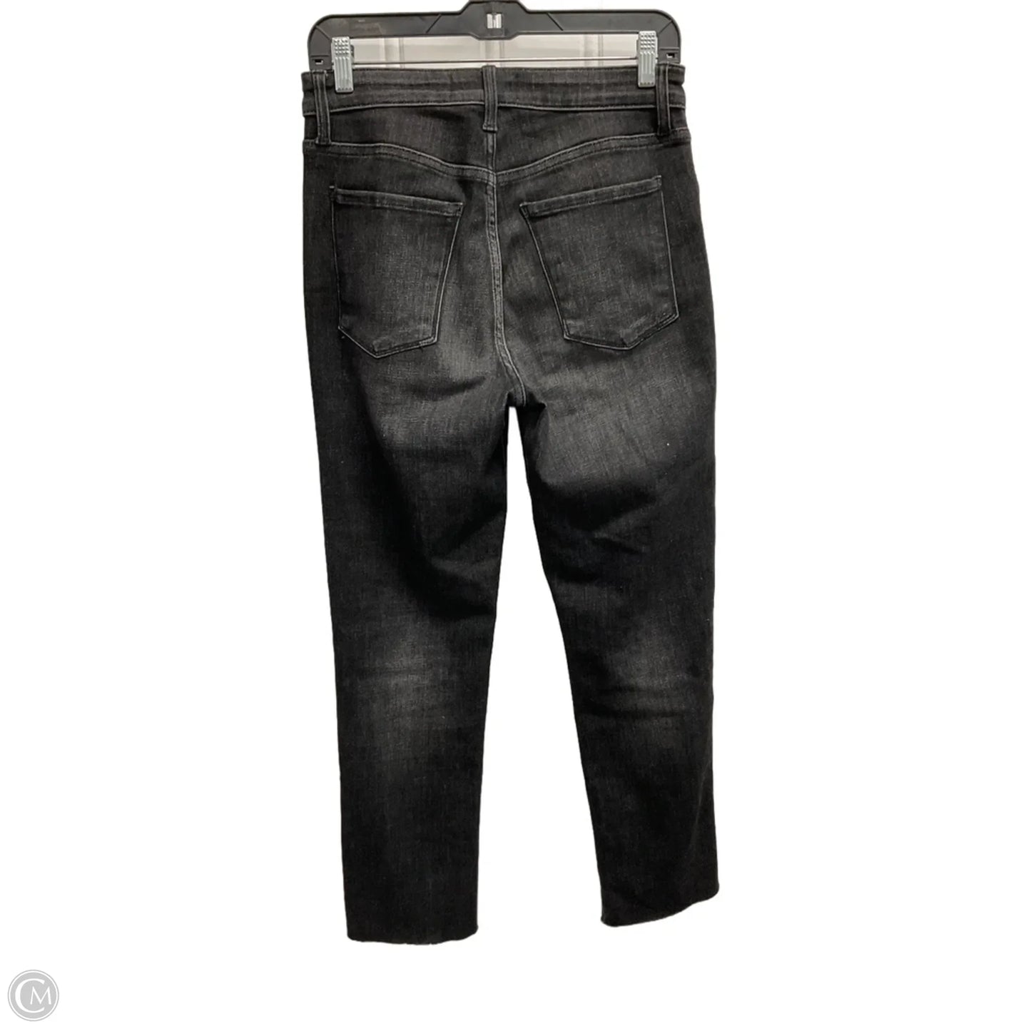 Jeans Straight By Evereve In Black Denim, Size: 4