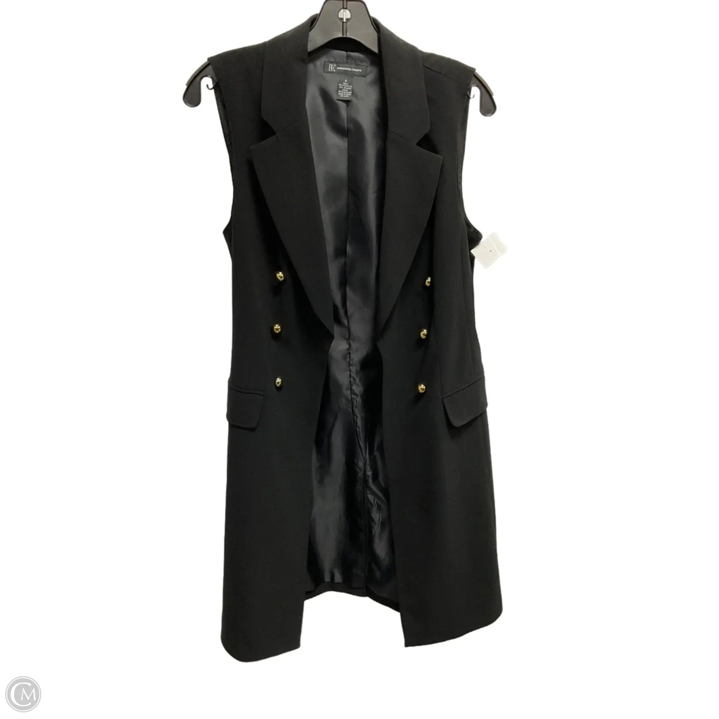 Vest Other By Inc In Black, Size: S