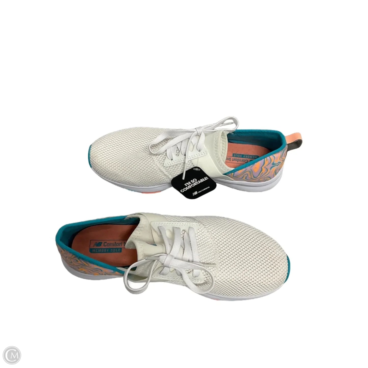 Shoes Athletic By New Balance In White, Size: 9.5