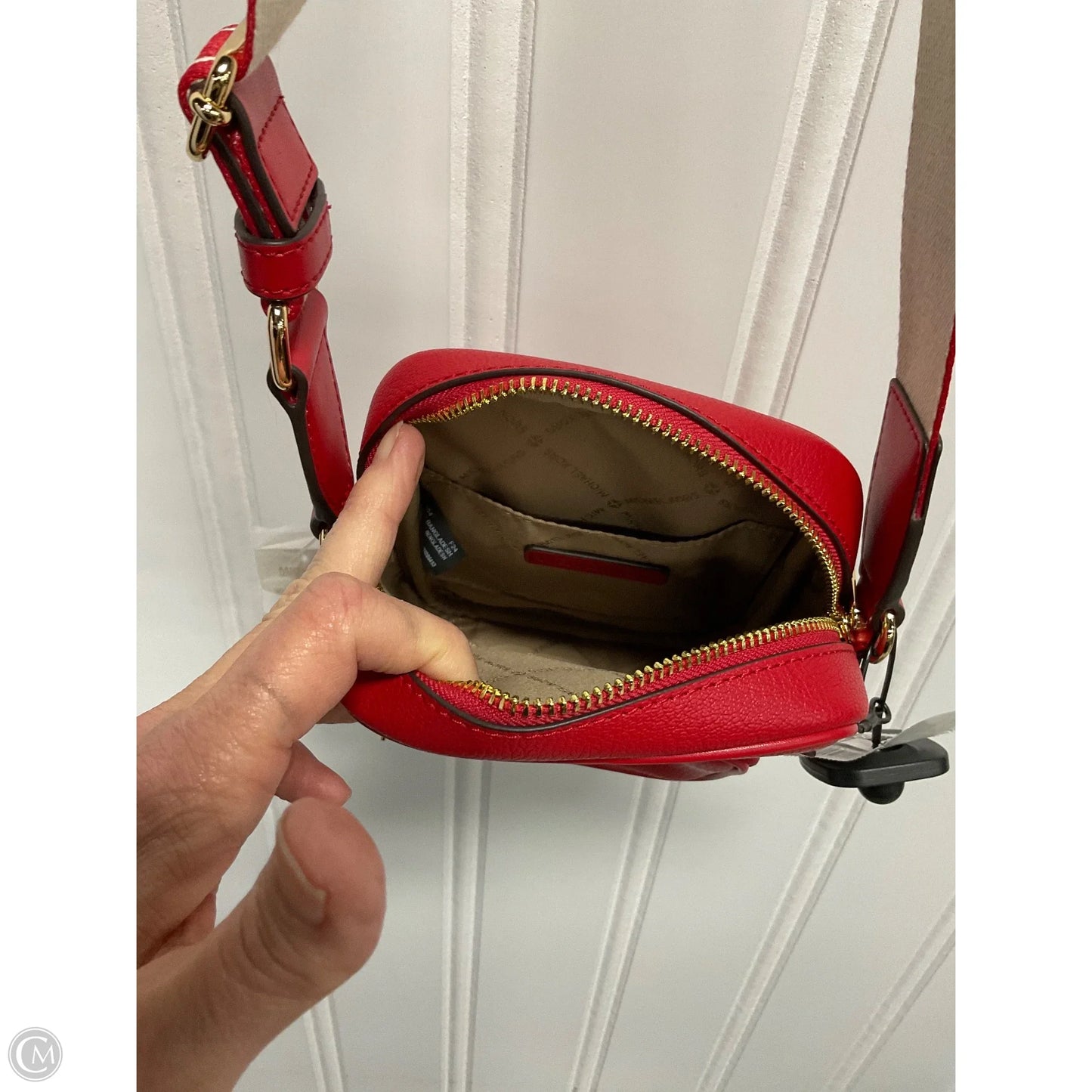 Crossbody Designer By Michael Kors, Size: Small