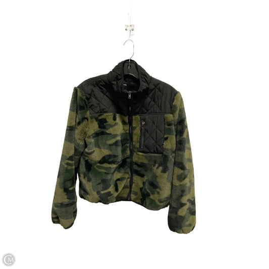 Jacket Fleece By Elodie In Camouflage Print, Size: M
