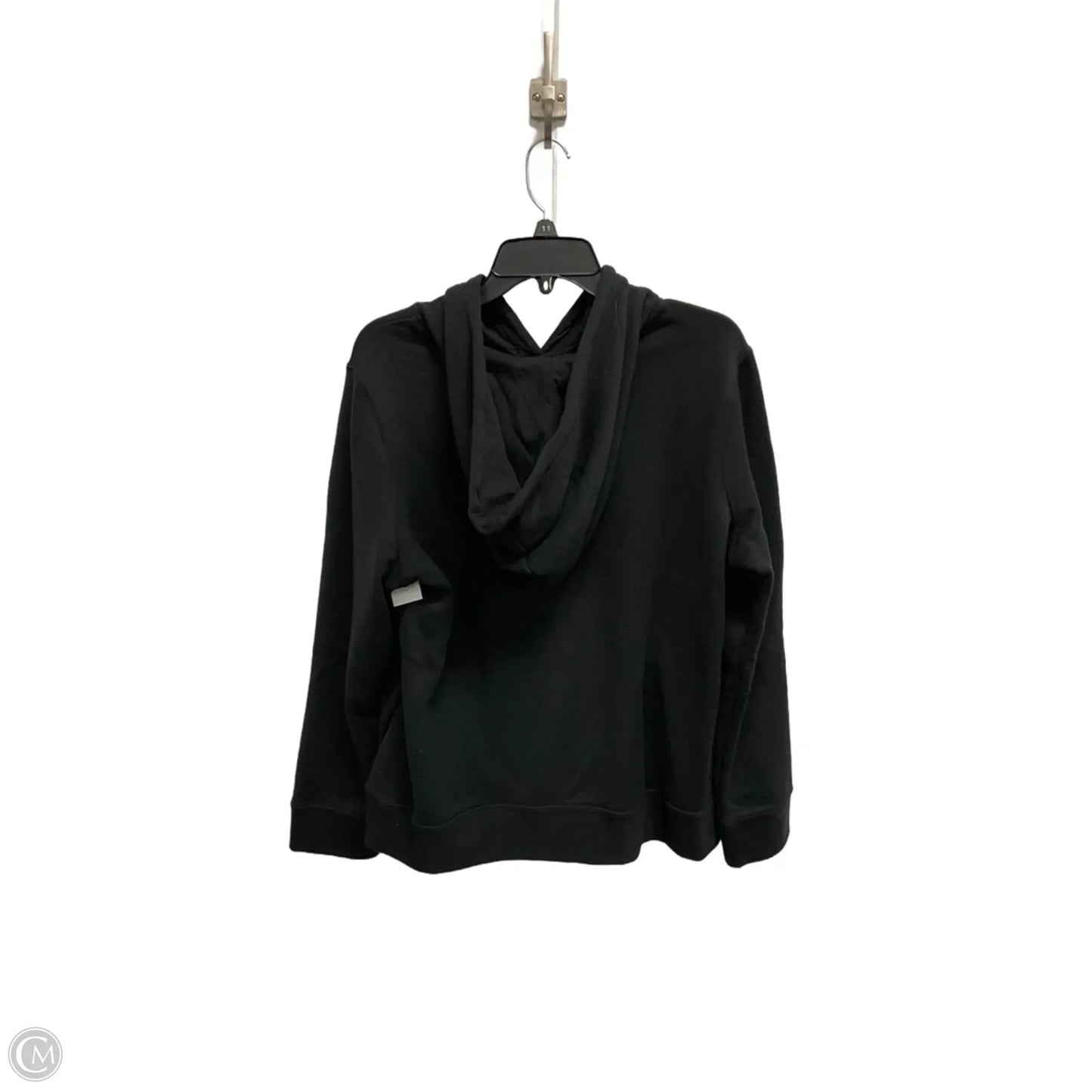 Sweatshirt Hoodie By Adidas In Black, Size: M