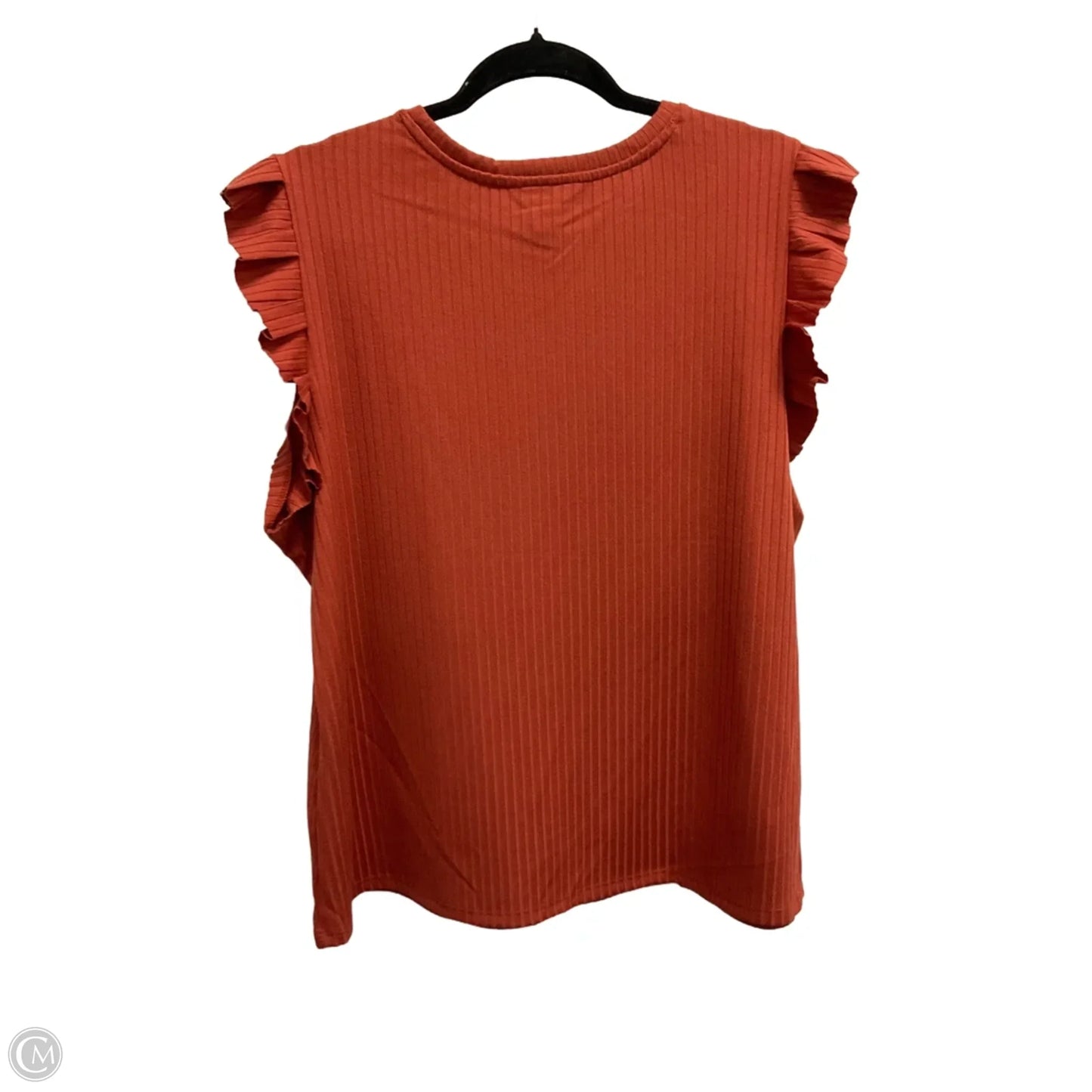 Tank Top By Time And Tru In Orange, Size: Xxl