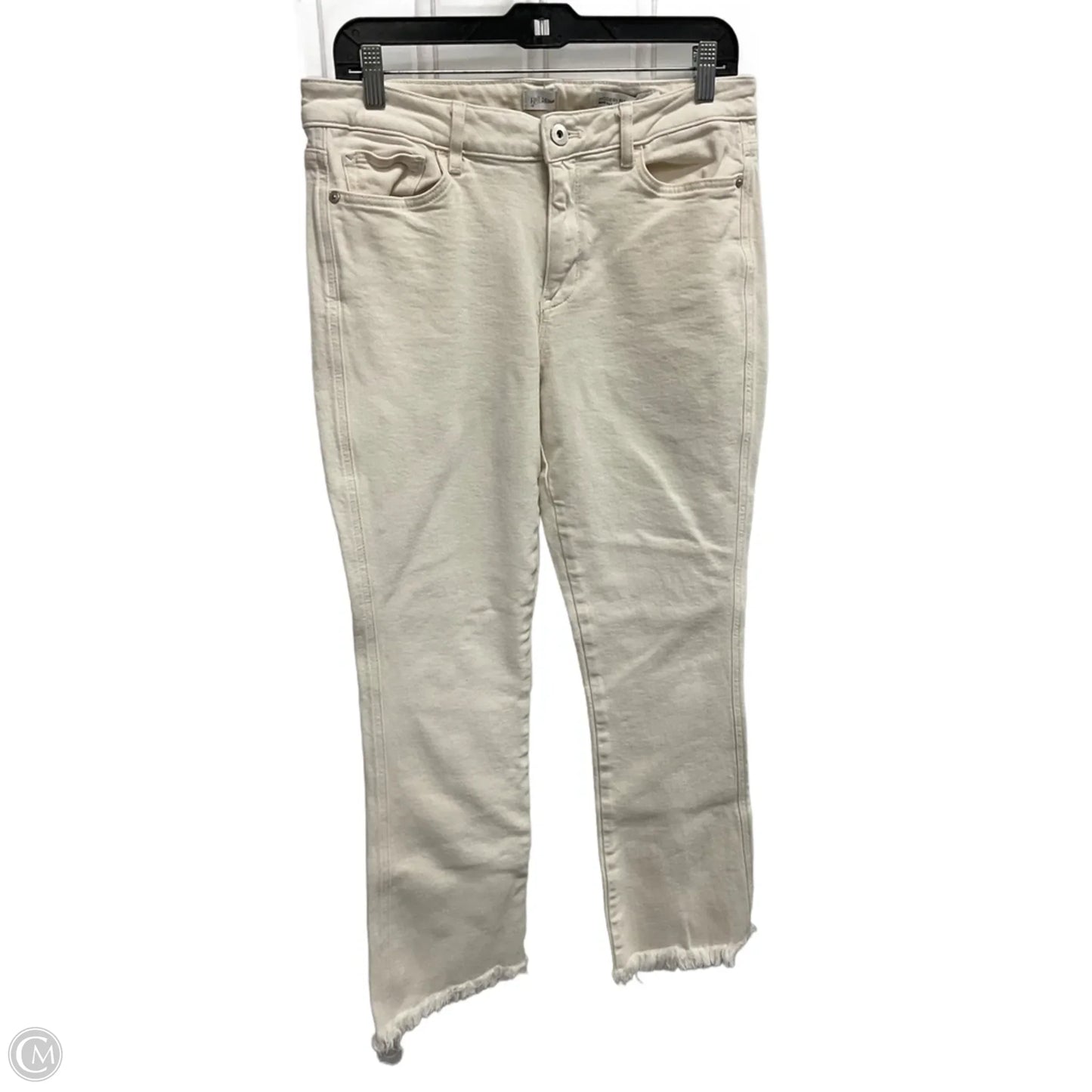 Jeans Boot Cut By J. Jill In Cream Denim, Size: 10l