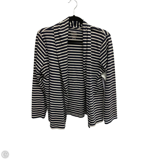 Cardigan By L.l. Bean In Striped Pattern, Size: Mp
