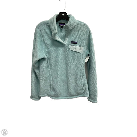 Athletic Fleece By Patagonia In Aqua, Size: L