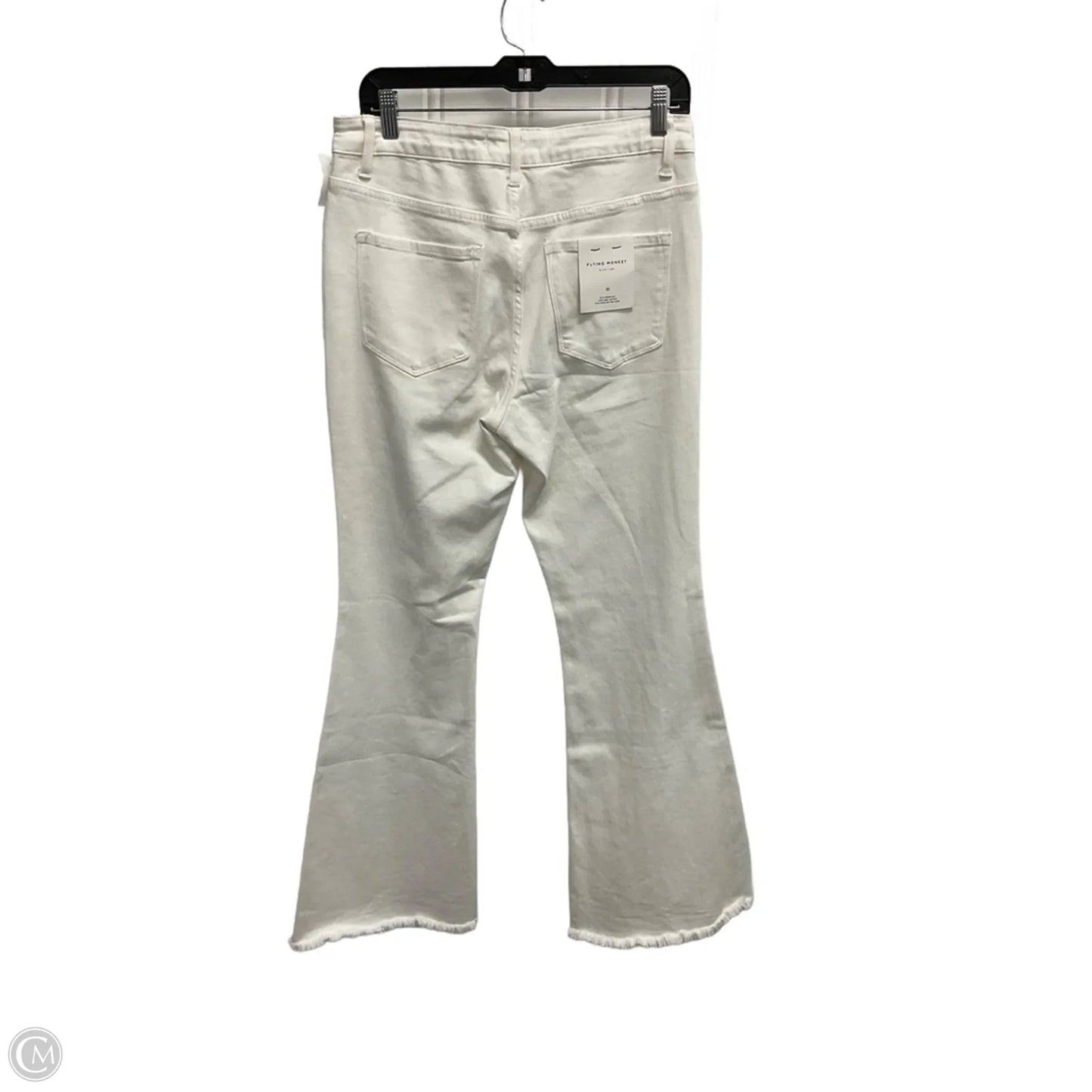 Jeans Wide Leg By Flying Monkey In Blue Denim, Size: 10