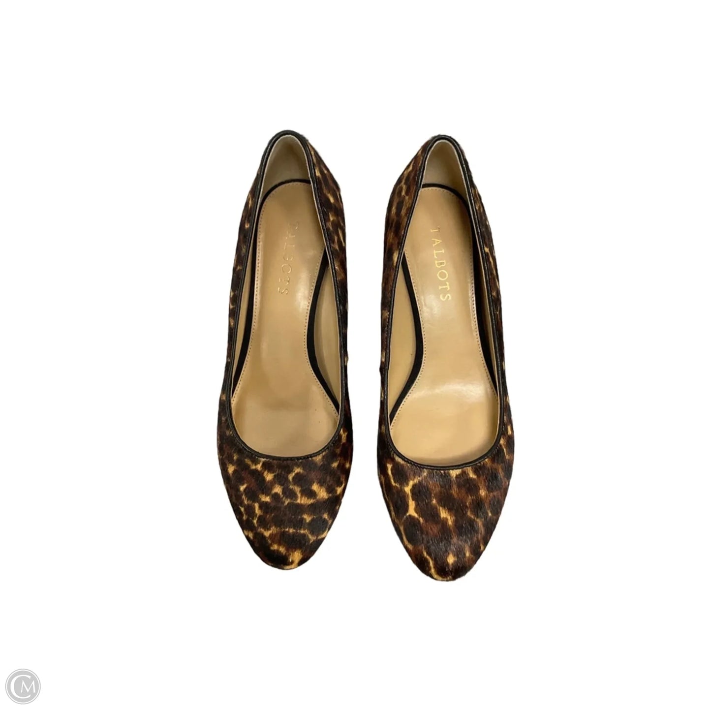 Shoes Heels Block By Talbots In Leopard Print, Size: 8.5