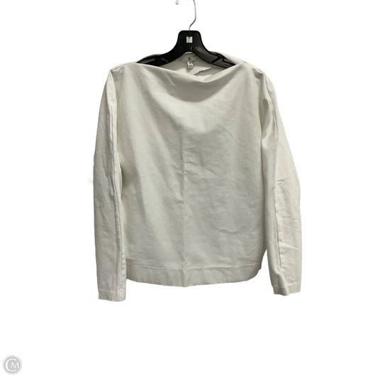Top 3/4 Sleeve By Banana Republic In White, Size: M