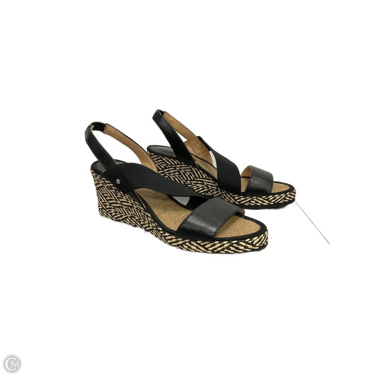 Sandals Heels Block By Adrienne Vittadini In Black, Size: 8