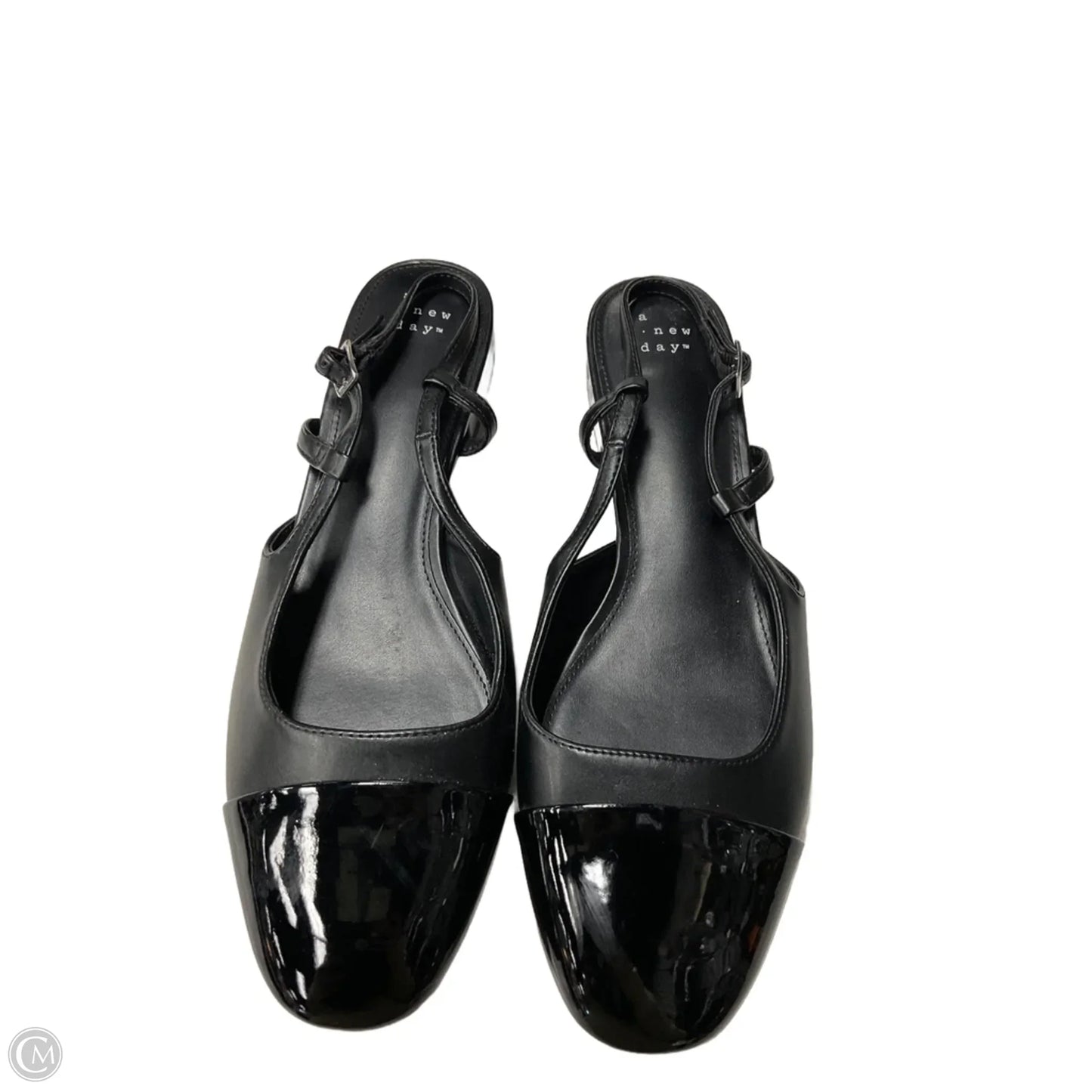 Shoes Flats By A New Day In Black, Size: 10