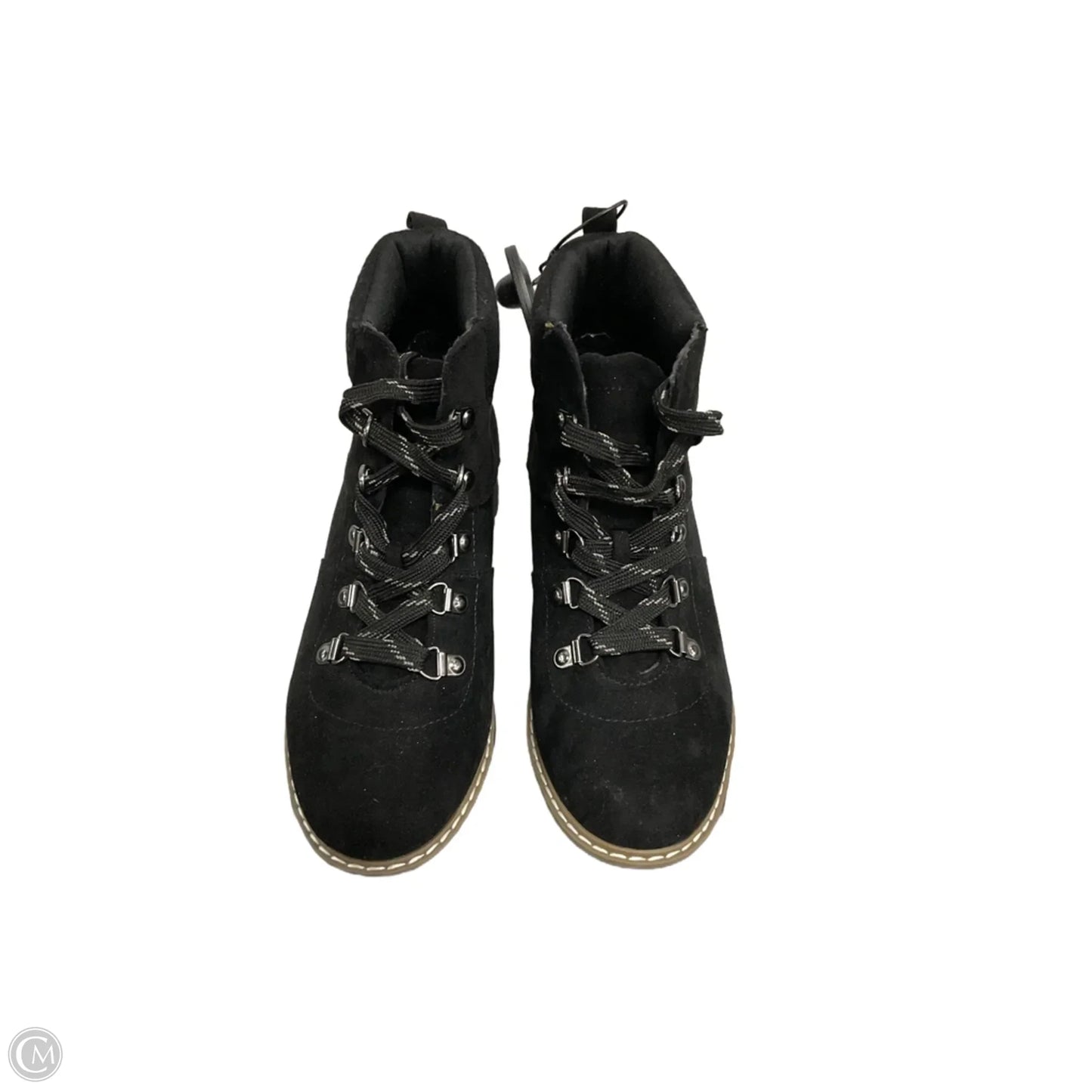 Boots Hiking By Cliffs By White Mountain In Black, Size: 7