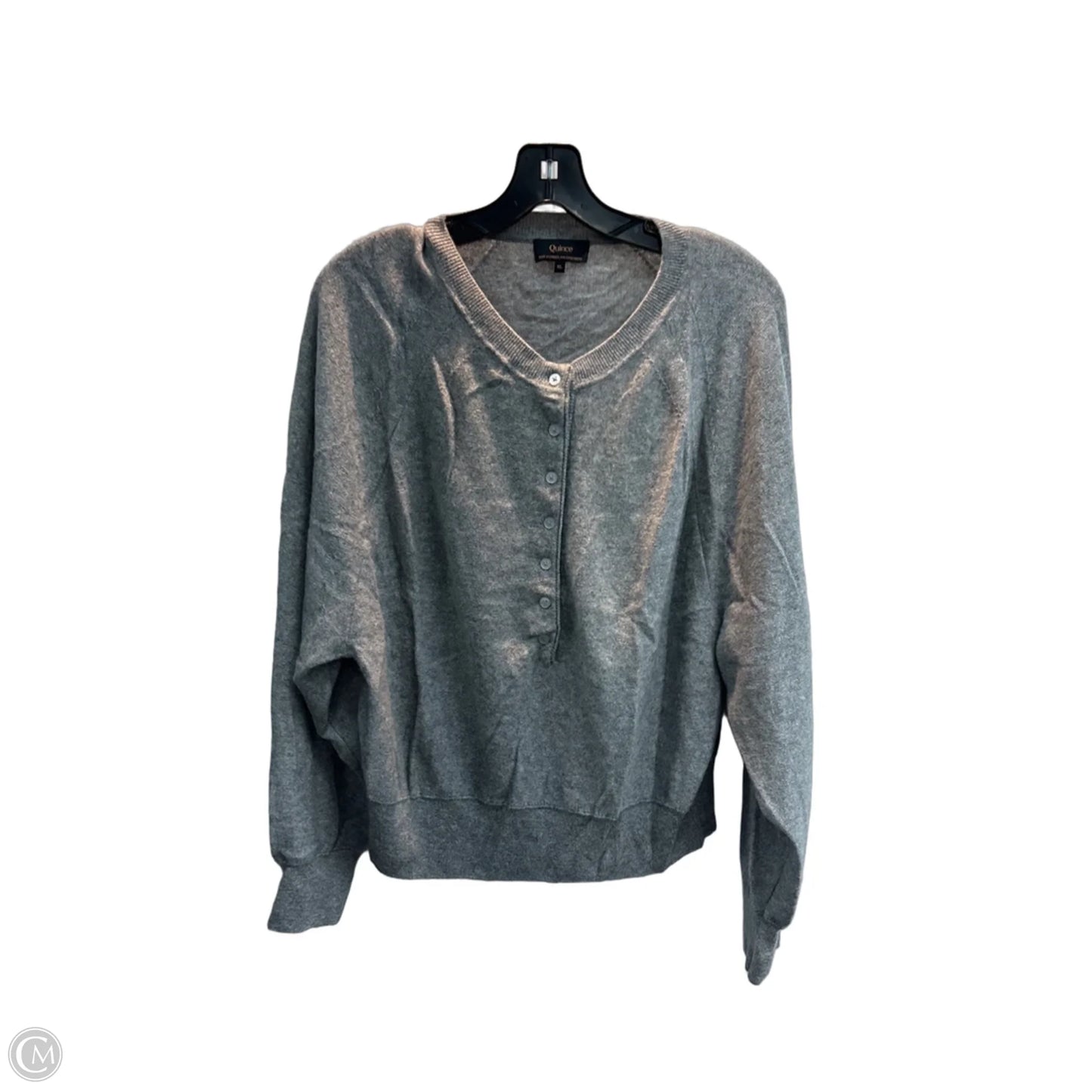 Sweater Cashmere By Quince In Grey, Size: Xl