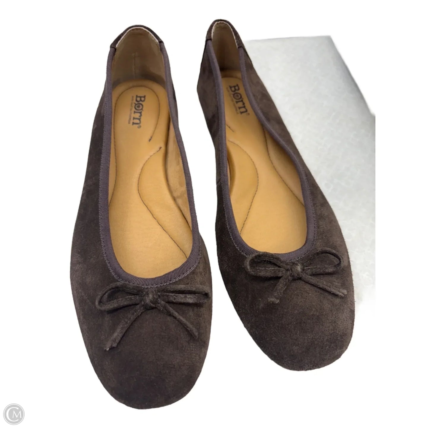 Shoes Flats By Born In Brown, Size: 10