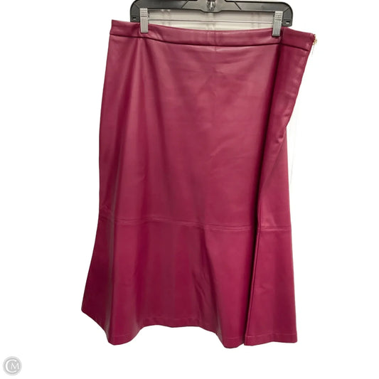 Skirt Midi By Inc In Purple, Size: 16
