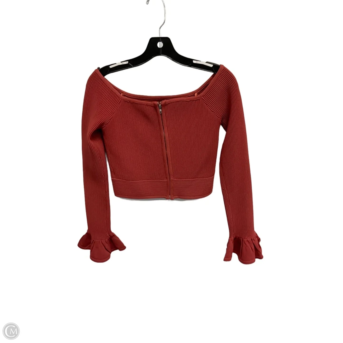 Top Long Sleeve By Gianni Bini In Red, Size: M