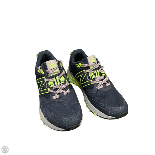 Shoes Athletic By New Balance In Navy, Size: 6